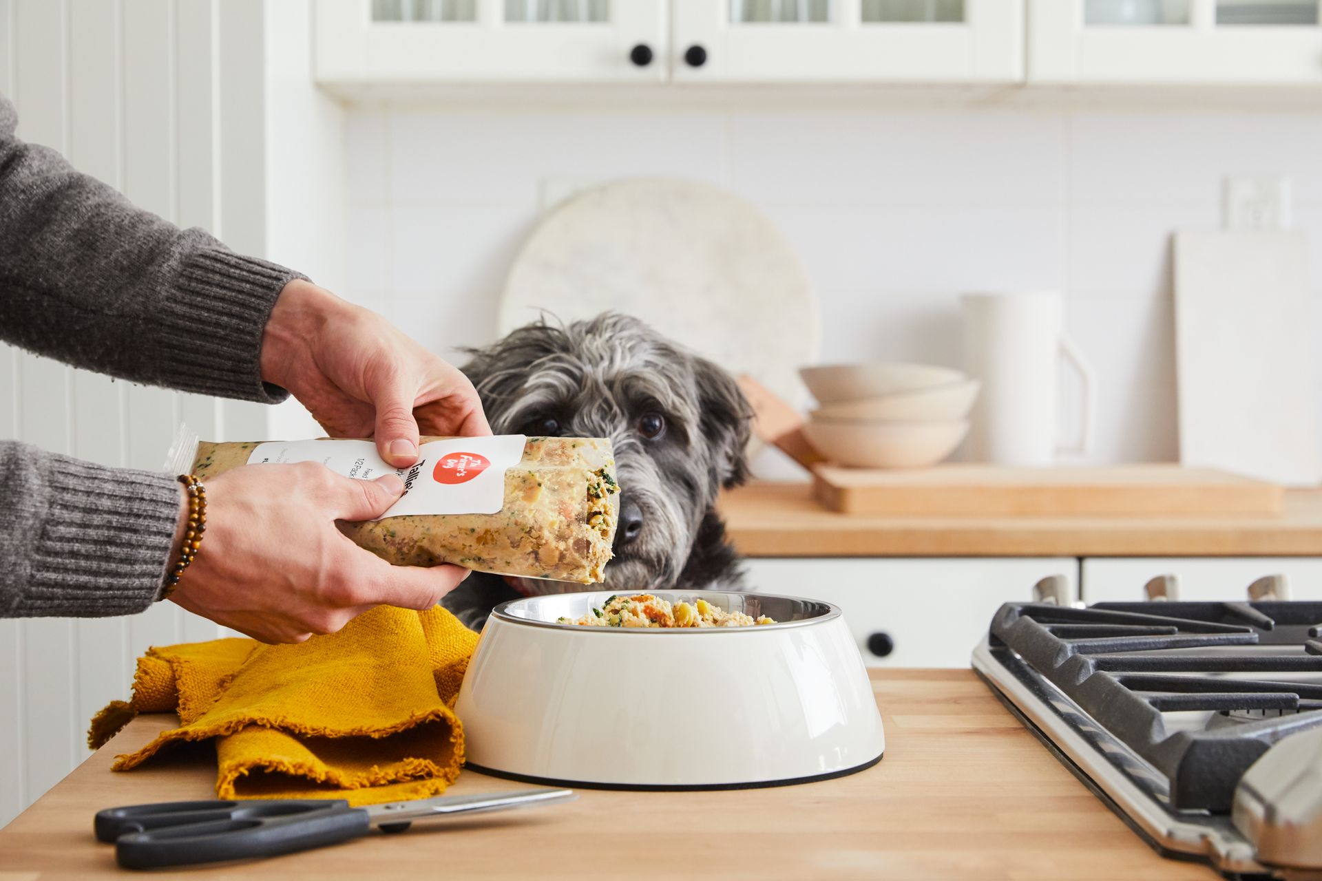 The Farmer’s Dog meal preparation