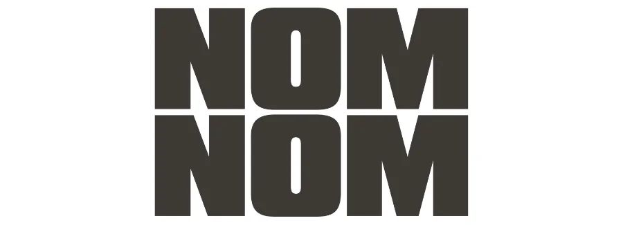 Nom Nom dog food logo