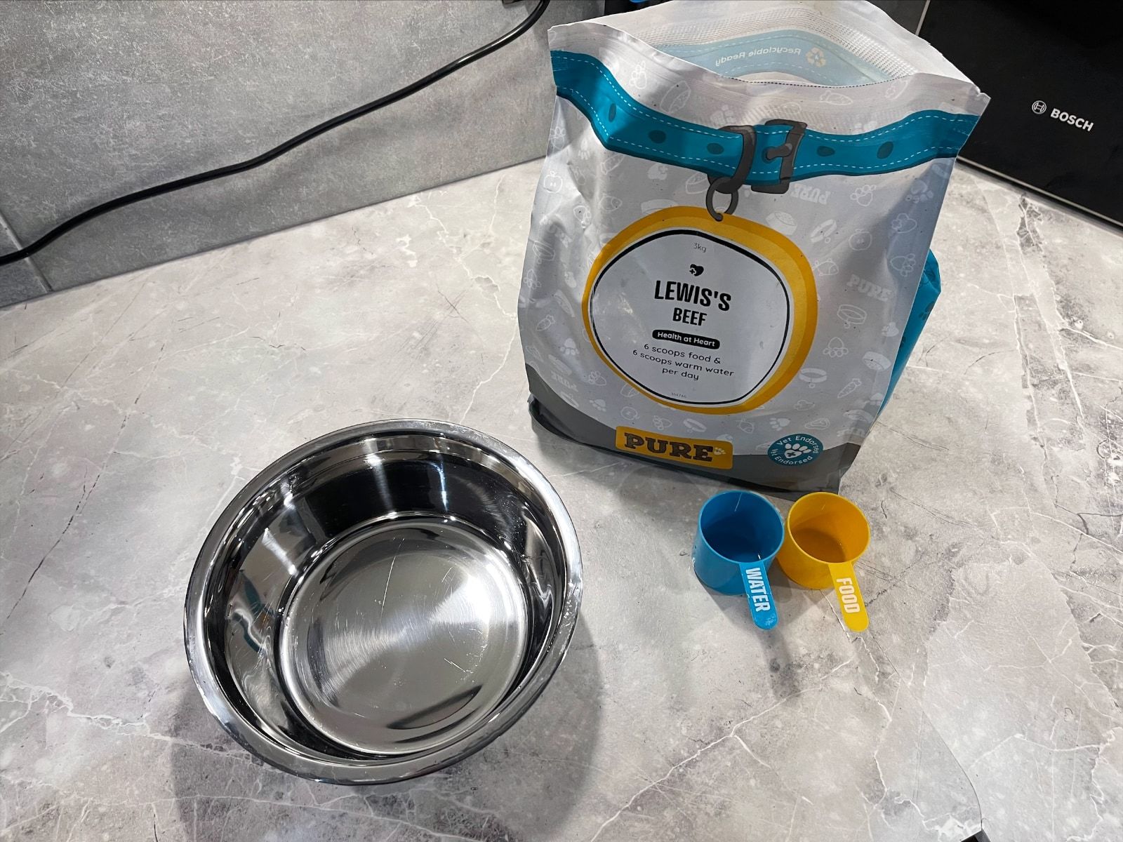 Pure Pet Food preparation