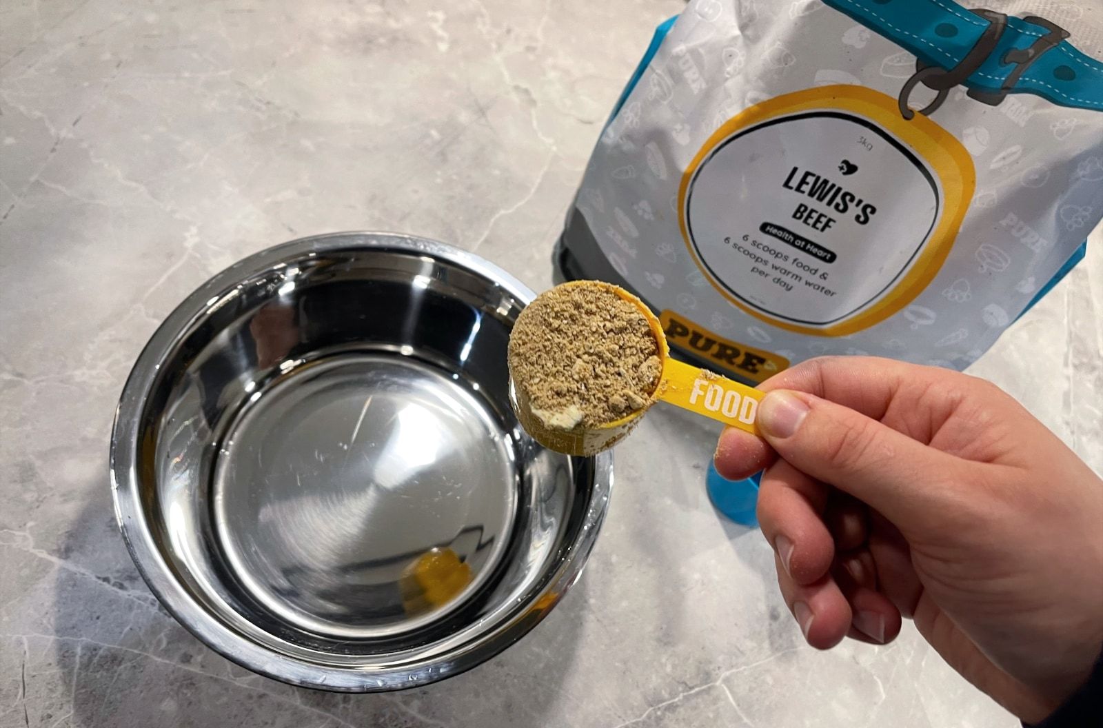 Pure Pet Food preparation